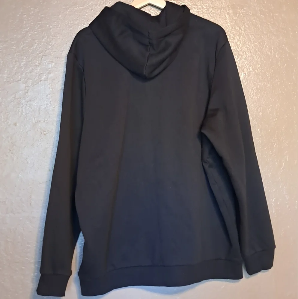 Puma Black Sweatshirt Iconic Logo Athletic Style Size XL - Picture 3 of 7